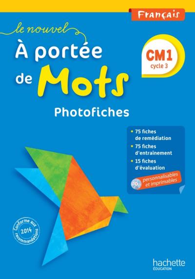 Le Nouvel A Port E De Mots Fran Ais Cm Cycle Photo Fiches Cd Rom