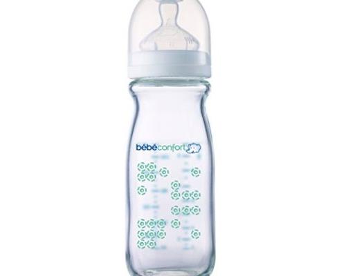 Biberon en verre Bb Confort Maternity, Ttine Dbit 1, 270 ml pour 11