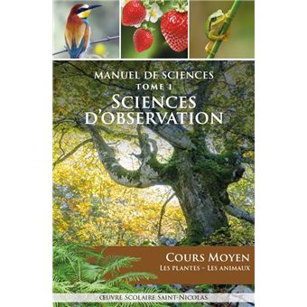 Manuel De Sciences Volume Sciences D Observation Sciences D