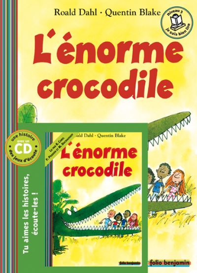 L Enorme Crocodile Liv Cd Livre Avec Un Cd Audio Livre Cd Roald