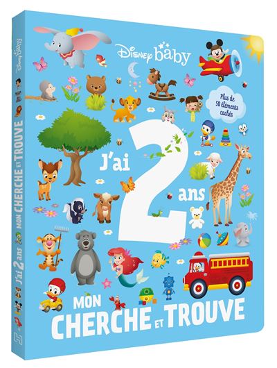 Disney DISNEY BABY Mon Cherche Et Trouve J Ai 2 Ans Walt Disney