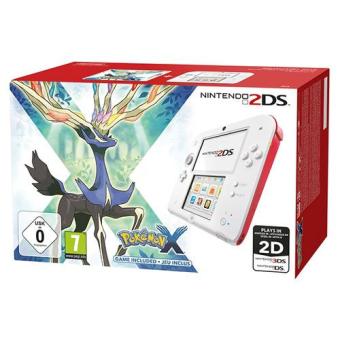 jeux console nintendo 2ds blanc rouge pokemon x console de jeux