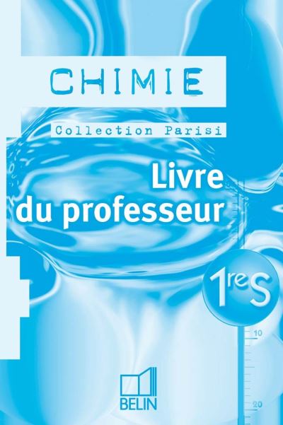 Chimie Re S Livre Du Professeur Broch Sylvie Berthelot Marc