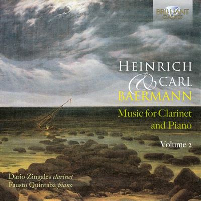 Musique Pour Clarinette Et Piano Volume 2 Heinrich Josef Baermann