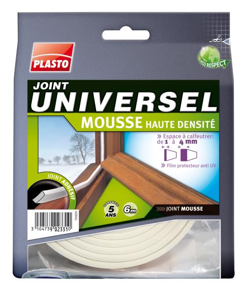 Joint Mousse Plasto Universel Blanc M X Mm Clous Vis Et Fixations