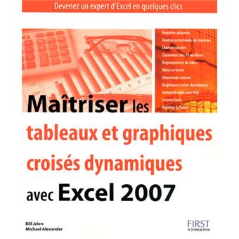 Maîtriser les tableaux et graphiques croisés dynamiques avec Excel 2007