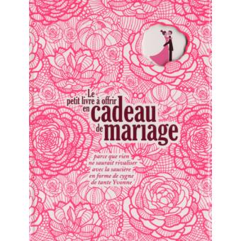 cadeaux livre or mariage