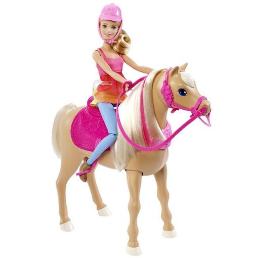 Poupe Barbie et son cheval de danse pour 57