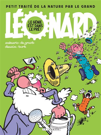 Léonard Hors série Tome 3 Léonard Compilation Le génie est dans