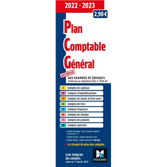 Plan Comptable G N Ral Pcg Broch S Bastien Paugam