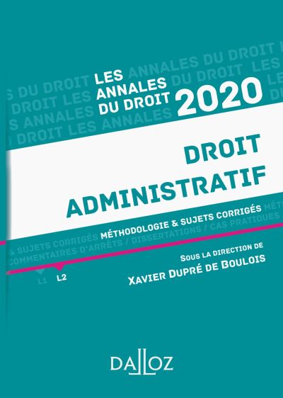 Annales Droit Administratif M Thodologie Sujets Corrig S