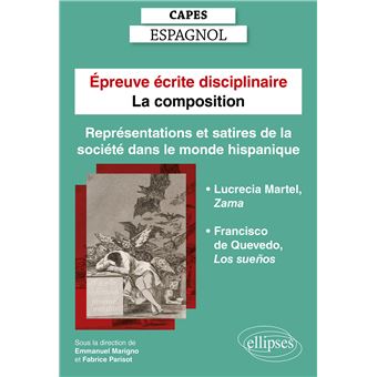 Capes Espagnol Preuve Crite Disciplinaire La Composition Session