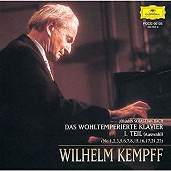 Le Clavier Bien Temp R Livre Extraits Wilhelm Kempff Cd Album