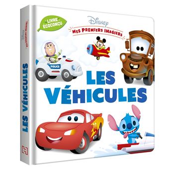 DISNEY BABY Mes premiers imagiers Les véhicules Dernier livre de