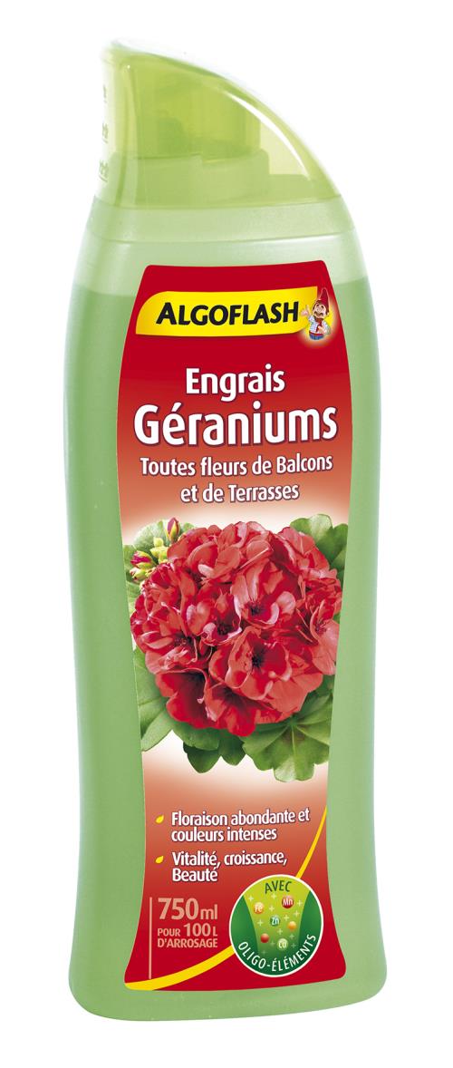 Algoflash Engrais G Raniums Et Toutes Fleurs De Balcon Ml Soin