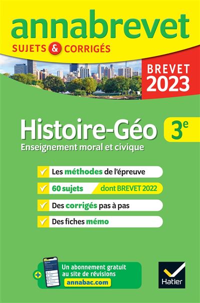 Annales Nouveau Brevet Histoire G Ographie Emc Sujets Et Corrig S Hot