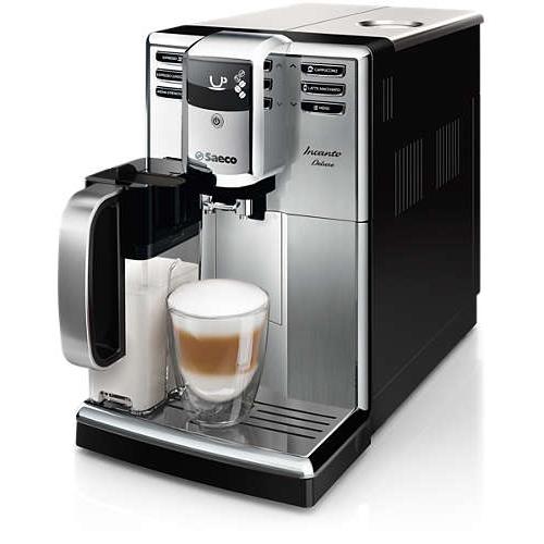 Machine espresso super automatique Philips Saeco Incanto HD8921/01 1,8L 1850W Acier inoxydable et noir pour 690