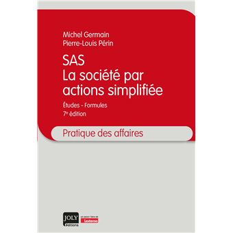 Sas la société par actions simplifiée 6ème édition Études