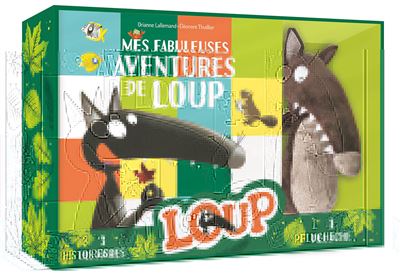 Coffret Loup Mes Fabuleuses Aventures De Loup 3 Histoires 1 Peluche