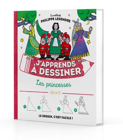 J APPRENDS A DESSINER LES PRINCESSES broché Inconnus Achat Livre