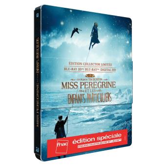 Miss Peregrine et les enfants particuliers Edition spéciale Fnac Steelbook Blu-ray 3D + 2D