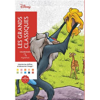 Grands Classiques Disney 100 coloriages  broché  Jérémy Mariez