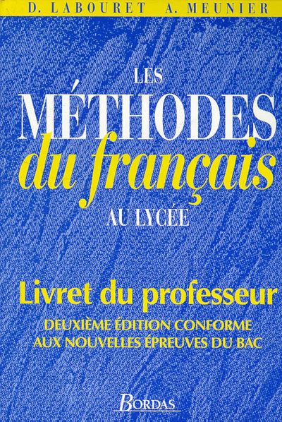 Methode De Francais Au Lycee Livret Du Professeur Conforme Aux