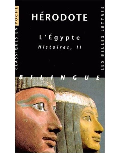 L Égypte Histoires II Hérodote Ch Jacob Achat Livre fnac