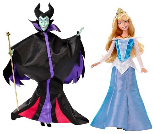 Coffret duo poupes Aurore malfique Princesses Disney pour 79