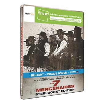 Les Sept mercenaires Edition limitée FnacPlay Steelbook Blu-ray