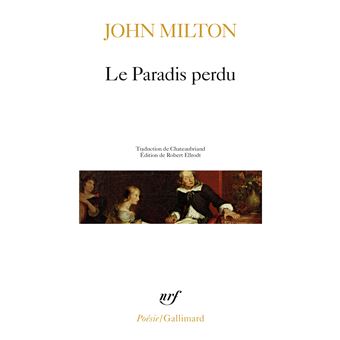 Le Paradis perdu John Milton François René De Châteaubriand Achat