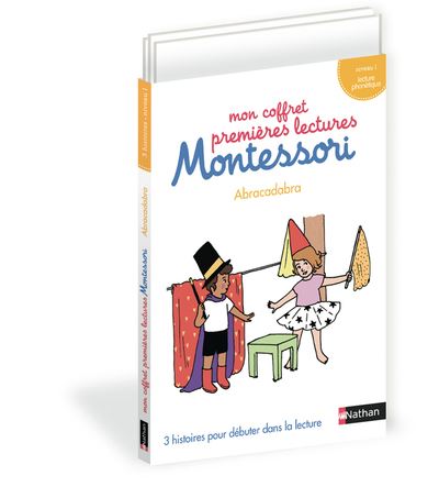 Mon Coffret Premieres Lectures Montessori Abracadabra Niveau 1 Tome