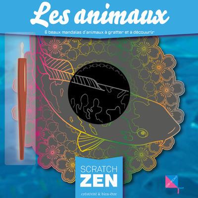 Les Animaux Beaux Mandalas D Animaux Gratter Et D Couvrir