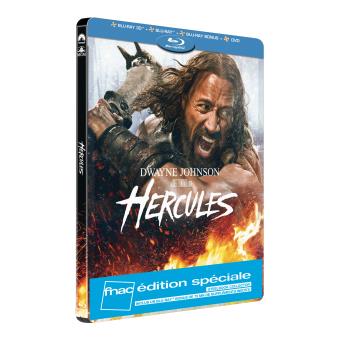 Hercule Combo Blu Ray 3D + DVD Steelbook Edition Spéciale Fnac Blu