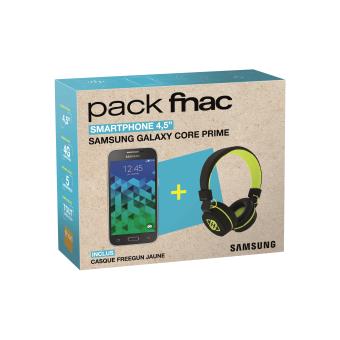 Masterpack Smartphone Samsung Galaxy Core Prime 8 Go Gris + Casque