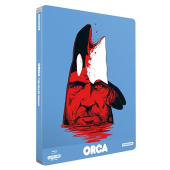 Orca Édition Limitée Steelbook Blu ray 4K Ultra HD Michael Anderson