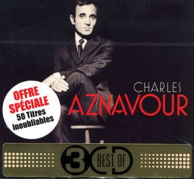 Best Of Charles Aznavour Coffret CD Album En Charles Aznavour Tous