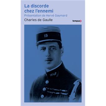 La Discorde Chez L Ennemi Poche Charles De Gaulle Livre Tous Les