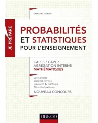 Probabilités et statistiques pour l enseignement CAPES CAPLP