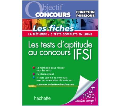 Objectif Concours Les Fiches Les Tests D Aptitude Au Concours IFSI