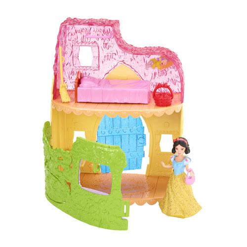 Maison de Poupe Blanche Neige Disney Princesses Mattel pour 48
