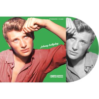 une fille Picture Disc vert Johnny Hallyday Vinyl album Fnac.com
