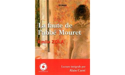 La faute de l abbé Mouret CD Mp3 Texte lu CD Émile Zola Achat