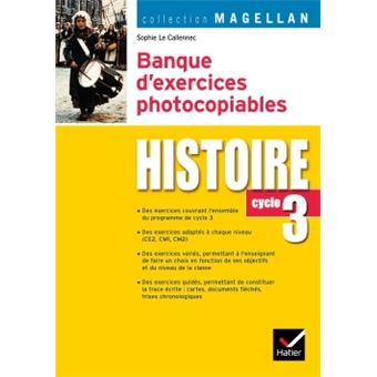 Magellan Histoire Cycle D Banque D Exercices Photocopiables