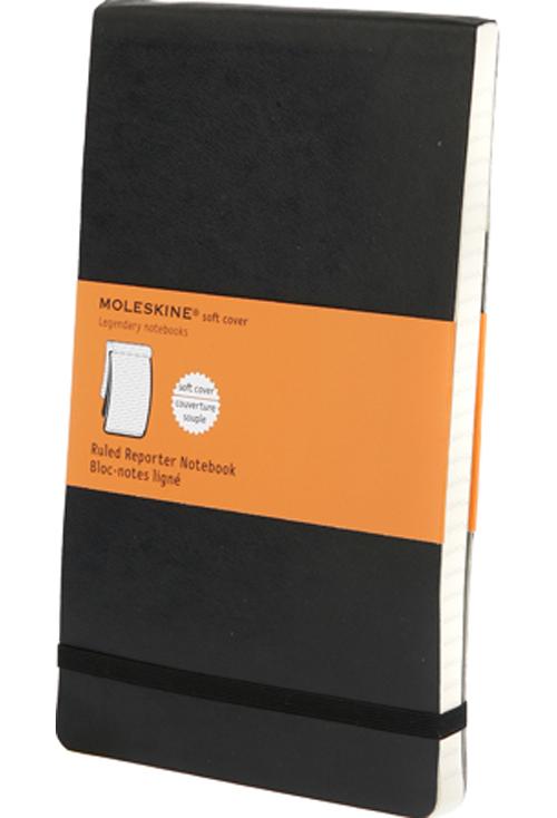 Bloc Note Moleskine Grand format 13 x 21 cm Pages lignes Couverture souple Noir pour 15