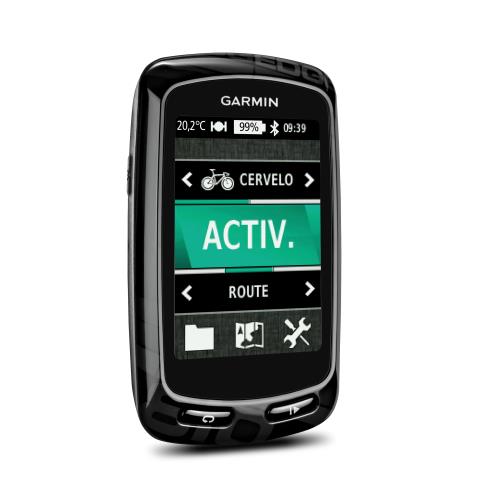 Gps De Vélo Garmin Edge 810 + Ceinture Cardio + Capteur De Cadence Noir pour 396