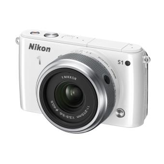 Nikon 1 S1 Blanc + Objectif 1 Nikkor 11 27,5 mm Appareil photo