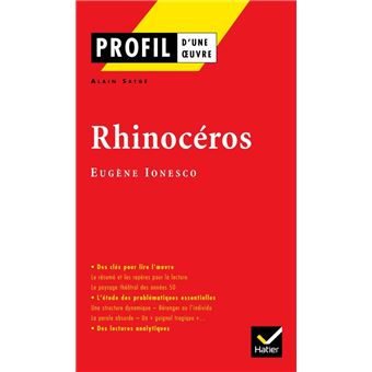 Dissertation ionesco rhinoceros