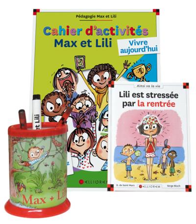 Max et Lili Avec cahier activités et un pot à crayons Tome 97 Pack