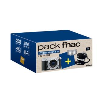 Pack Fnac Hybride Nikon 1 J5 + Objectif Nikkor 10 30 mm f/3.5 5.6 VR